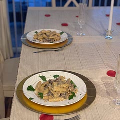 I used this recipe for a nice candle with dinner, and he loved it. I felt like it was missing a little salt but other than that everything turned out great.