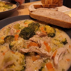Really delicious simple meal. German boyfriend approved.