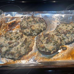 Took more work than  anticipated but was delicious! Replaced onion with celery and added a few splashes of Worcestershire to the veggies.