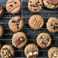 Not the best peanut butter cookies I e made—- they were a bit “greasy”