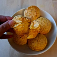 So good, will definitely make them again. For this recipe you really have to use a Muffin pan/tray cuz on a regular cookie sheet they spread and stick to each other.