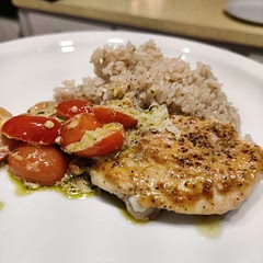 Used sour cream instead of creme fraiche. I marinaded the chicken in adobo and Sazon total. 