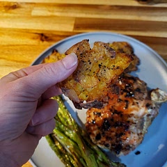So good! So crispy! Probably our favorite way to make potatoes.