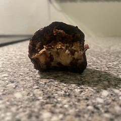 Very good! The cookie dough is delicious. Definitely listen to the recipe about the size of the dough balls - ours ended up huge