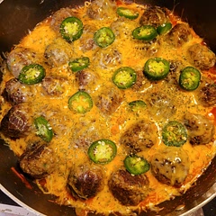 Really delicious recipe. I've made this before as a sub, this time served with tortilla chips. Topped with some additional jalapeños. Used plant based beef and extra Chipotle in adobo.
