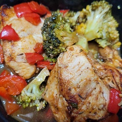 I Used broccoli instead of zucchini. This was amazing!