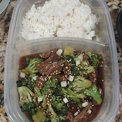 My new go to recipe for beef and broccoli! Only cooked the beef until it was mostly browned to keep it from getting tough. 10/10
