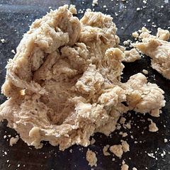 Followed the recipe twice and the dough came out this crumbly …do not know what went wrong
