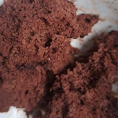 I think I put it in the microwave for too long but it was very dry..