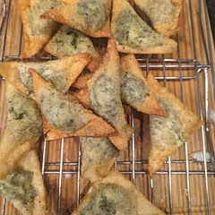 They were very good. Made over 50 and still had roughly 2 cups of the filling left. It's pretty quick to make beside for folding them that can take a bit but it made enough to be able to freeze some so next time they're already folded for me.
