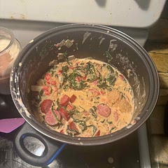 I cooked this this morning for tonight and my husband and 1 year old son love this. It was super easy to make. Definitely will be making this again. It smells amazing too.