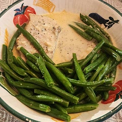 Less chicken broth/stock then 1.5 cups and more mustard 