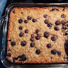 This is super easy to put everything together. I made it exactly the way the recipe says. Next time, my children asked for chocolate chip instead of blueberries. I also would recommend trying other fruits, too.