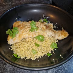 Cooked this with lemon couscous, and it was absolutely gorgeous. If you're not too into lemon, then this isn't for you as it is VERY lemony. Do not miss out any steps as it needs to be griddles then baked in the oven to get the correct textures 