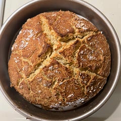 Turned out great. I used a 1/4 cup of Guinness beer and 1 c 1/2 c of buttermilk.