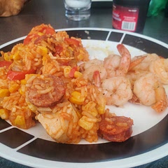 I think id add more spices next time but it was still great added corn to mine for a little more colour .  May have cut the red peppers to thin. 