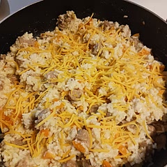 Delicious! Used peppers instead of other veggies. 2 cups of rice instead of 3. Just a sprinkling of cheese on top. Everybody loved! 