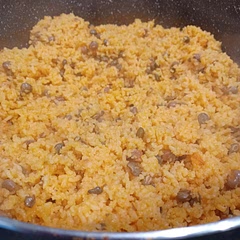 followed recipe except I didn't have the olive mix and adobo, used chipotle sauce in place of adobo. Came out great :)