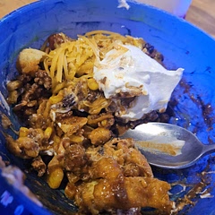 We made it into Taco Chili with frito chips!!! Sooo good!!! 