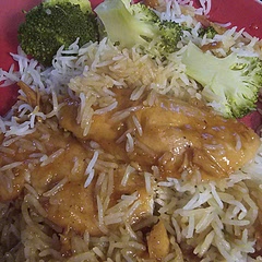 So tasty and kids love this I made with rice and broccoli 