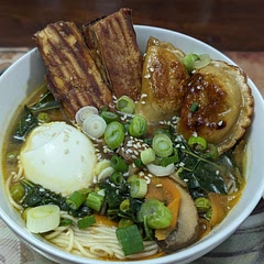 Loved this recipe. My family loved this recipe.  The only thing I would do differently is to pan saute the tofu. Which is a personal preference.  I like tofu crunchy on the outside. Baked was crunchy but more dried out.   

Will make again!! 