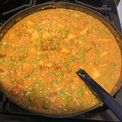 This was really good! Even before all the ingredients were in. I’ll definitely make this again. I’m not the biggest fan of lentils normally, but this is done right imo. 
I added just 1 Tbsp of lemon juice, and it was so good I didn’t want to ruin it by adding too much. I tried upping it to 1.5 Tbsp, I think it was better with just 1 next time. 
The downside was it took twice as long to cook the potatoes and lentils as specified. And I kept needing to add water - used >2 cups in total. I’m at 4000 ft elevation though, which may be part of it.