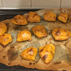 Had to add more flour. 