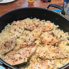 Dang. Easy to make and delicious. The garlic rice was superb.