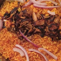 Too easy. Thought this was going to be hard. Had rice already cooked prior so didn't have to cook it at the end. Made some barbecue jackfruit.
Yum!!!