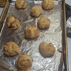 Do you want to make biscuits that you need water for? This is it! Very simple and easy to follow. Butter tastes really good with it!