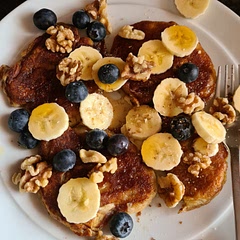The description doesn't lie - the fluffiest pancakes ever! Quick and easy! 