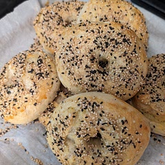 They are amazing, easy to make, my son's favorite so far. No more store bought bagels 🙂