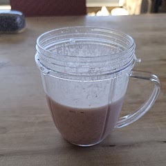 i added a spoon of whey vanilla protein powder and it smells amazing