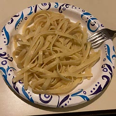 Followed the recipe as best as I could. Though I added more pasta water and salt than the # given in the recipe. For my first try, this tastes pretty good!