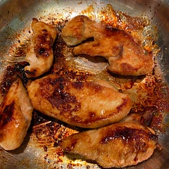 Quick and easy and eaten by my chicken-hating kids.