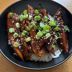 Was a little more on the tangy side than the sweeter side because of the amount of ginger, but my boyfriend and I will be making it again soon! Chose to forgo the cornstarch and the sauce was thick enough for us without it.