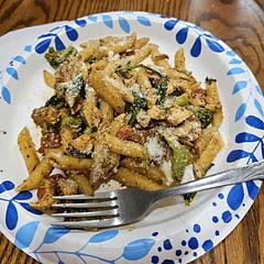 Added a little tomato puree at the end when you add the chicken. 