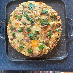 I think next time I would add some onion and jalapeños.