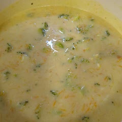 Haven't had Panera's in years, but I think this is just as good. Couldn't find Cheddar here so I used a shredded cheese blend instead, also used more chicken broth and less milk (what I had on hand). Got my son to willingly eat broccoli!! 