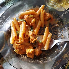Simple and yet healthy and delicious! Tastes even better with some grated parmesan on top.