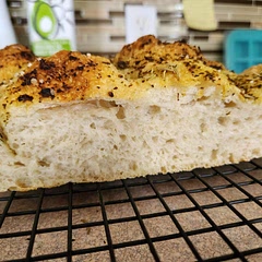 Absolutely delicious! I only had regular all-purpose flour, and probably could have baked it a bit longer ( I didn't watch the video first), but it is so good! 