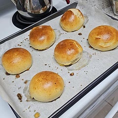 Came out nice and soft and delicious. My son helped me roll them. I used instant yeast but still waited the directed time. 