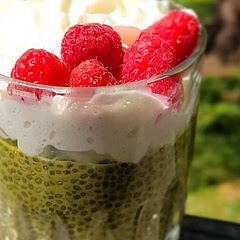 My First Successful Chia Seed Pudding 