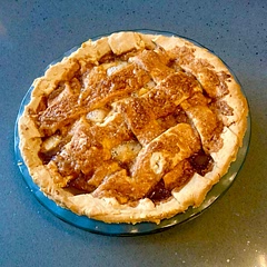 Used home made crust.