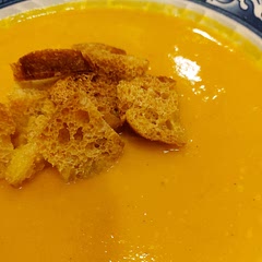 pumpkin soup, love it
