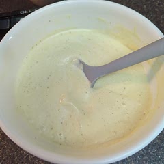 I made this with a mix of olive oil and avocado oil it was a nice balance. It tastes much better than the store! Very creamy! 