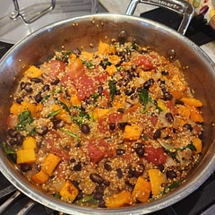 Followed the recipe as is. Easy, flavorful. 