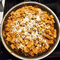I know it's suppose to be one pot but I'm boiling my pasta beforehand besides that it was delicious! 