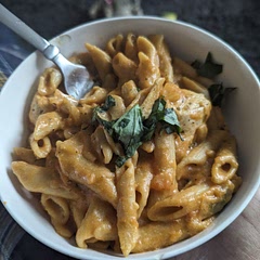 Cooking the pasta separately first definitely helped 