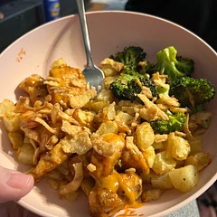 This was so yummy and good. Will definitely do for dinner again and future food prep.